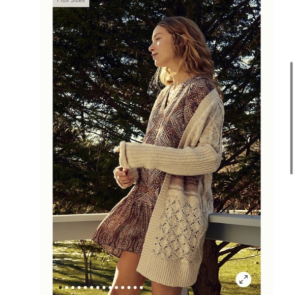 Anthropologie Sweaters - Anthropologie Pilcro Jemma Cable-Knit Cardigan